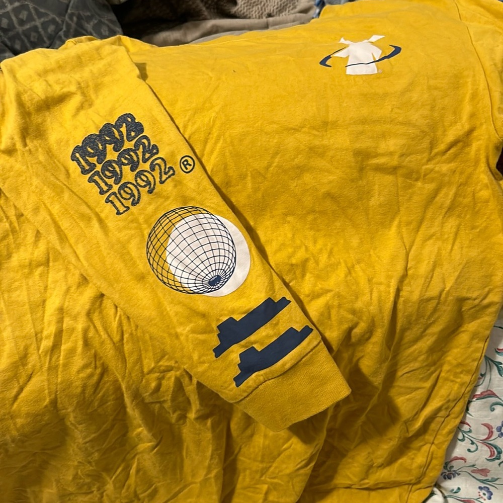 Mustard yellow Dutch bros long sleeve